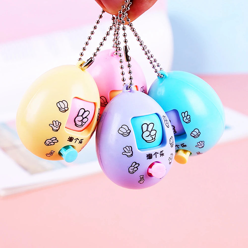 10 PCS 4x5CM Fun Face Changing Guess Finger Game Candy Bag Toys Kids Birthday Party Gifts Christmas Carnival Gifts Pinata Filler