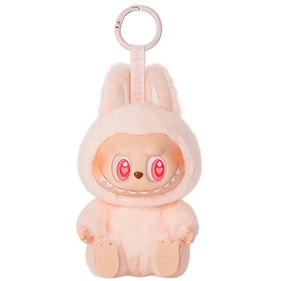 Labubu The Monsters Heartbeat Macaron Enamel Face Pvc Figurine Tabletop Ornament Kawaii Doll Kid Birthday Gift