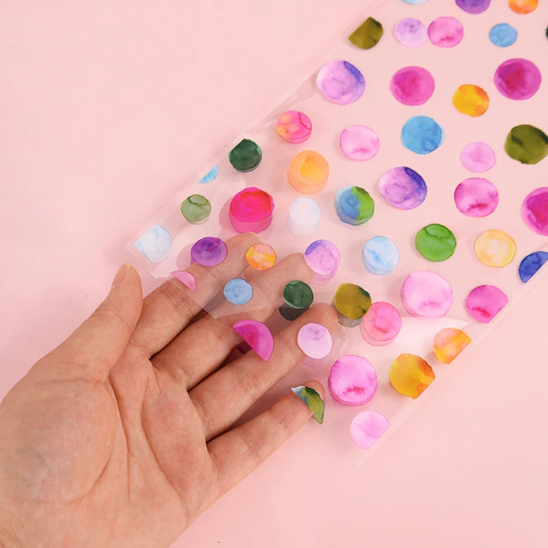 25/50pcs Rainbow Polka Dot Candy Cookie Bag Birthday Party Biscuit Gift Packaging Cellophane Bags Wedding Baby Shower Supplies