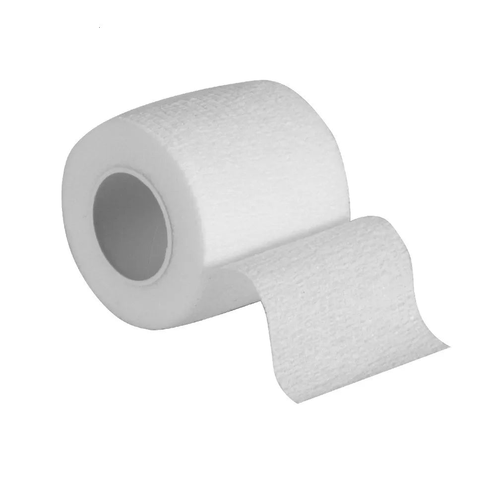 1Roll 2.5/5/10cm*4.5m Gauze Medical Bandage Self-adhesive Breathable Elastic Bandages for Sports Fixing Finger Wrist Leg Tapes