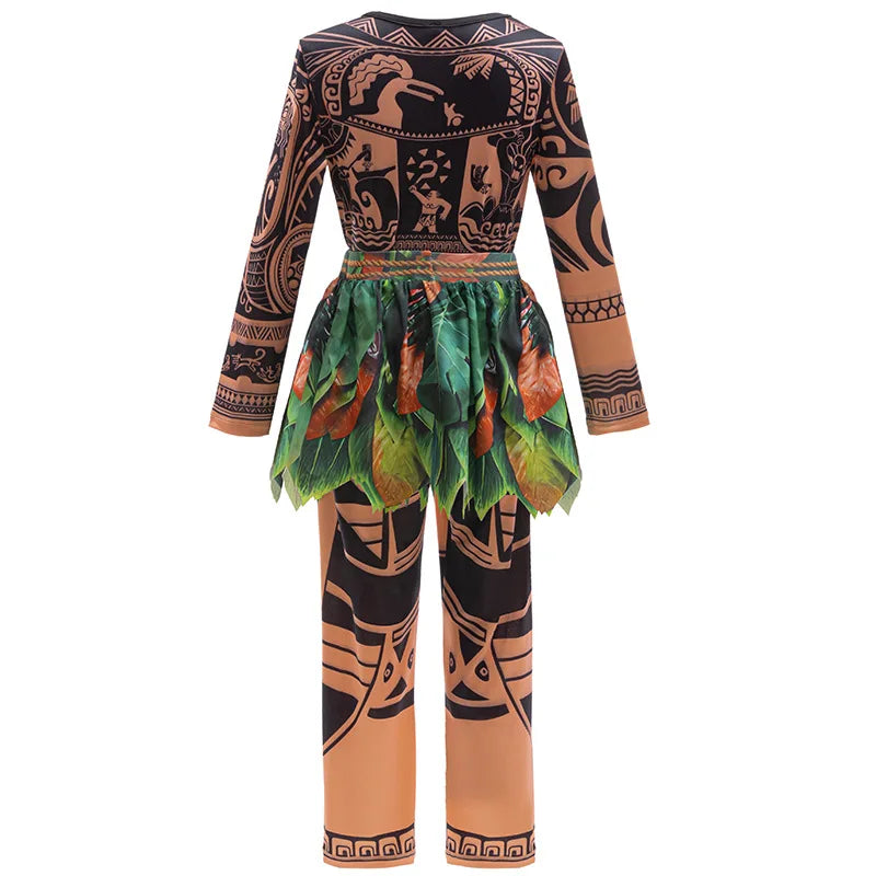 New player of the ocean wonders cosplay clothing Maoyana anime performance set 2-8 year old boy role-playing set