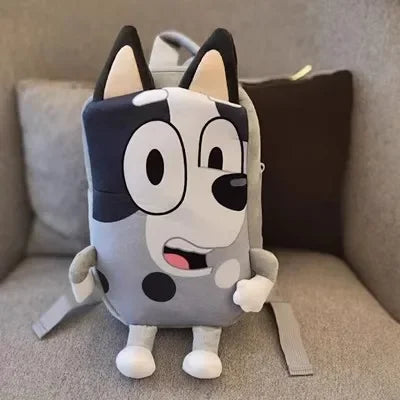 Bluey family  Schoolbag Cartoon Bingo friends Plush Backpack Picnic And Travel Snack Bag bluey pencil case Bingo coin purse gift
