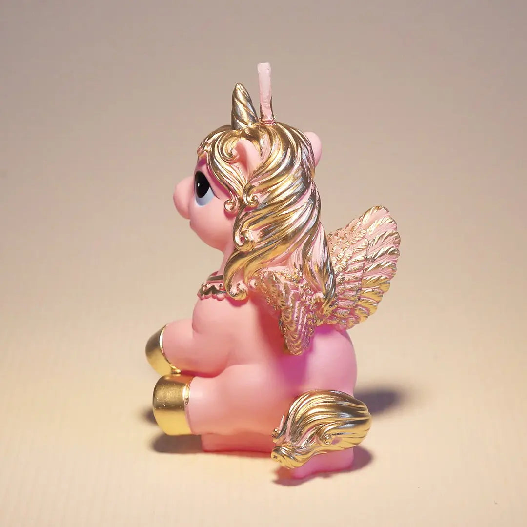 Sparklers Birthday Candle 1 Years Pink Unicorn Original Birthday Candles for Cake Blue Children's Birthday Candle