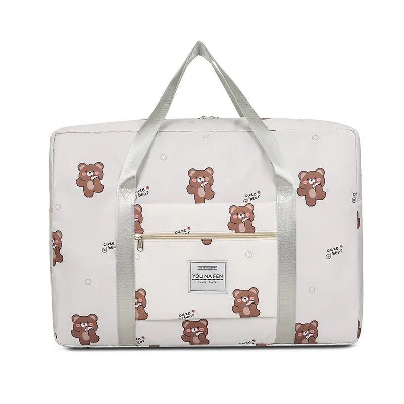Large Capacity Travel Bag Portable Business Trip Light Portable Student Trolley Case Luggage Bag Maternity Storage Bag for Girls