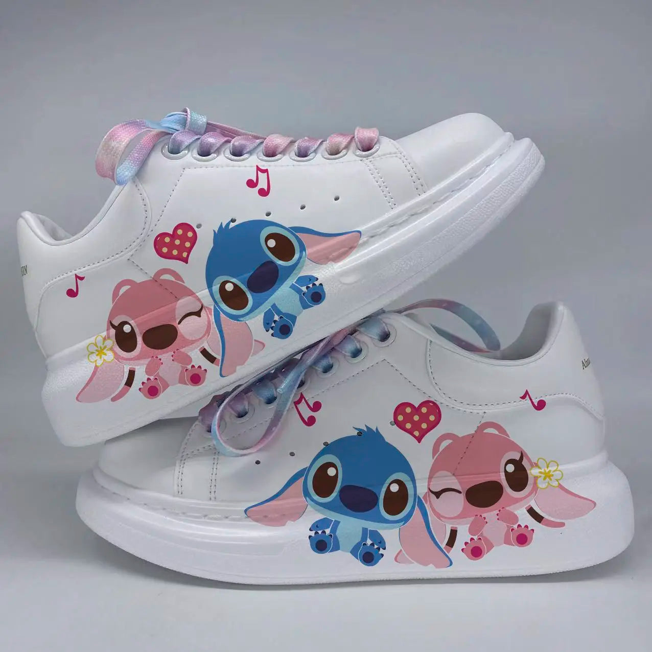 Lilo & Stitch Sneakers Kawaii Cartoon Stitch Shoes Little Monster Pattern Shoes Fashion Casual Sports Shoes