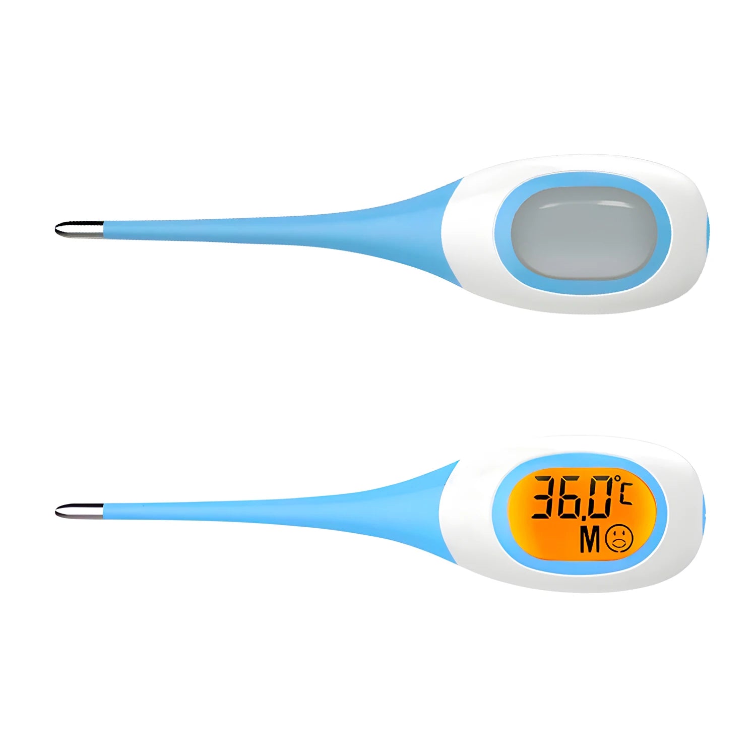 8 Seconds Backlit Fever Thermometer Medical Household Digital LCD Medical Fast Measure Kids Baby Child Adult Body Soft