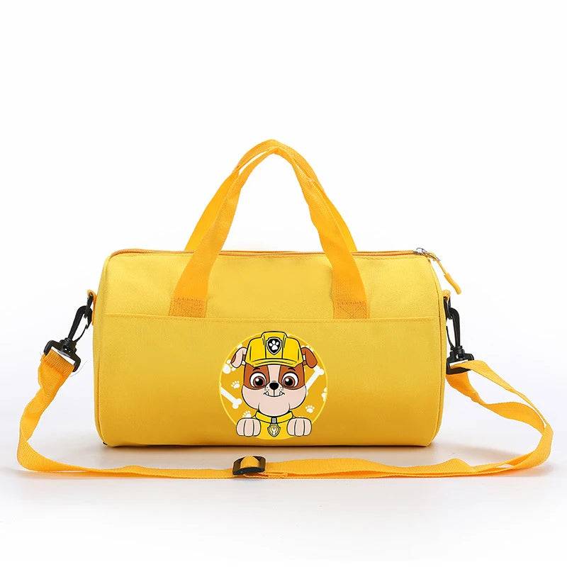 PAW Patrols Kids Cute Barrel Duffel Bag Children Anime Printed Travel Bag Boy Cartoon Fashion Luggage Girl Casual Handbags Gifts