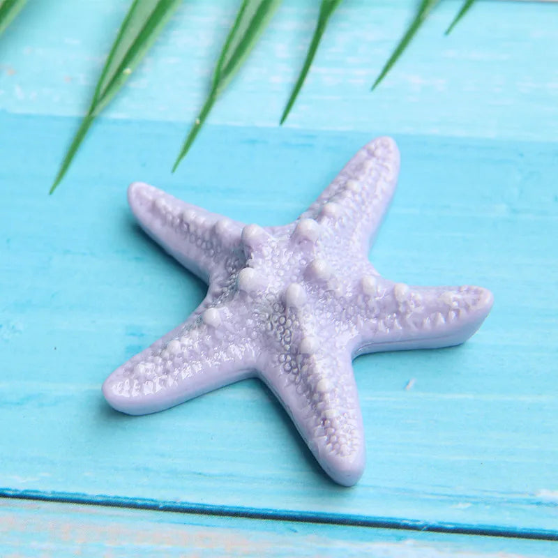 Birthday Cake Decor Mermaid Starfish Shell Cake Topper Fish Topper Under The Sea Cake Topper Ocean Theme Birthday Party Supplies