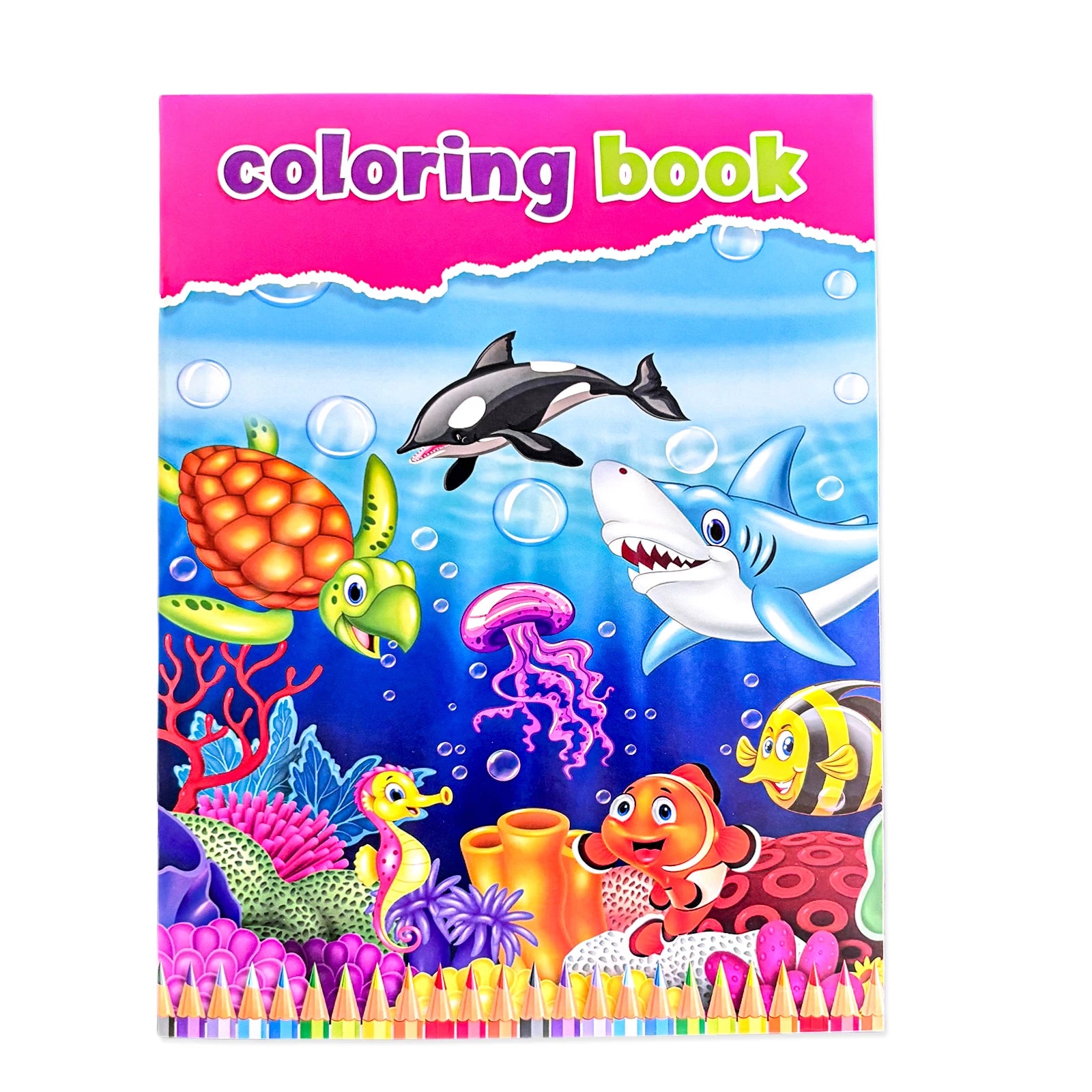 Children's Drawing Book Coloring Drawing Book Color Filling Graffiti Picture Book Painting Educational Toy Gift Concentration