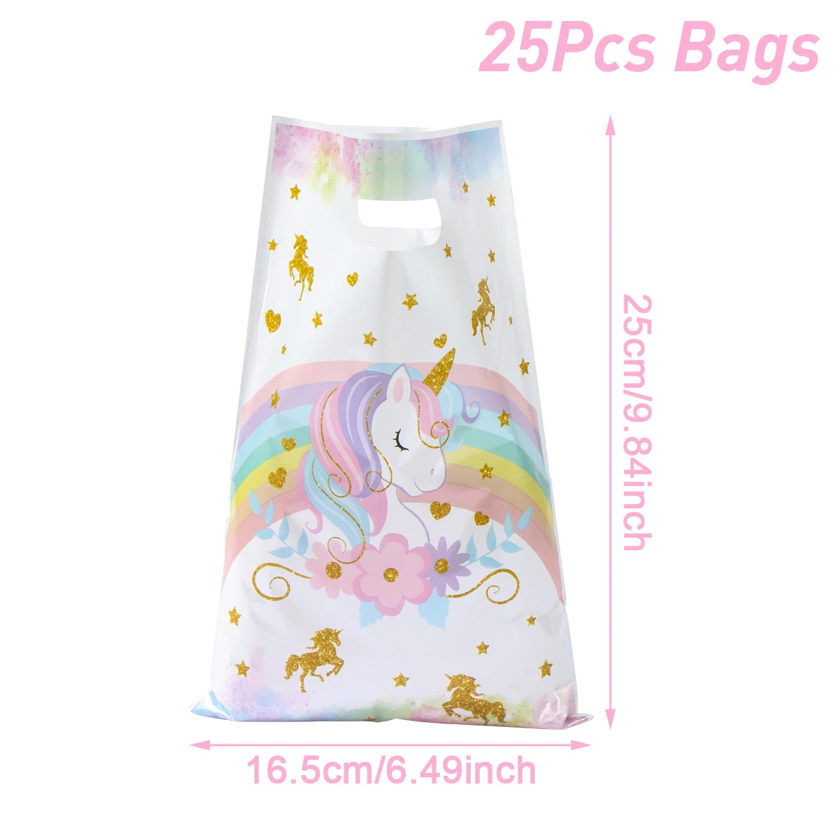 Unicorn Handbag Candy Bags Birthday Party Decoration Kids Gift Packing Bag Happy 1st Birthday Baby Shower Girl Party Supplies