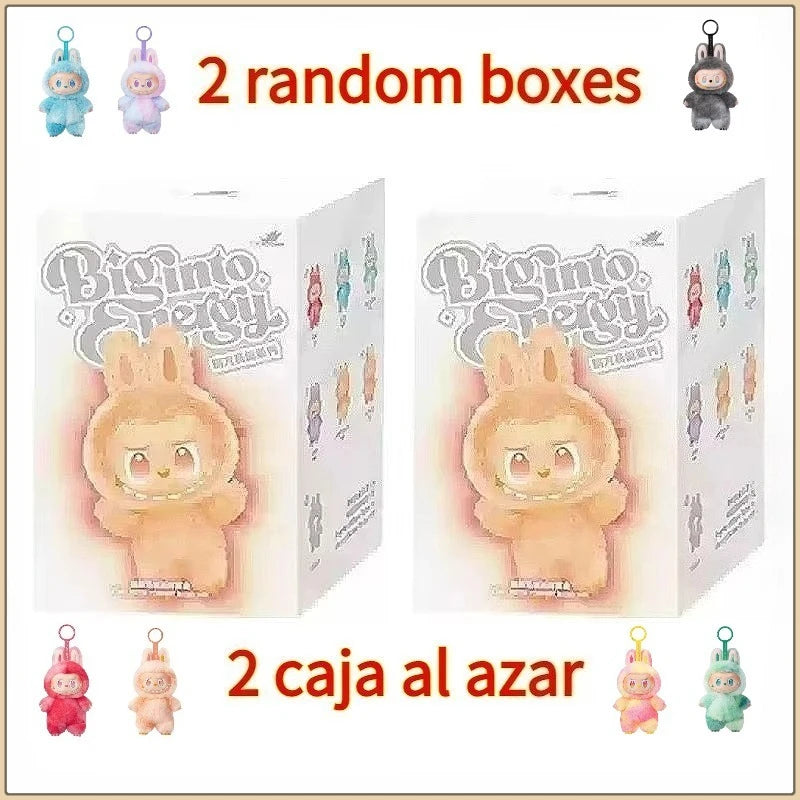 New Labubu Have A Seat Series BIG INTO ENERGY PVC Pendant Doll Model Kawaii The Monsters Blind Box Gift Labubu Macaron 3rd
