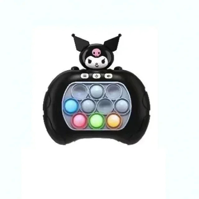 New Stitch Smile Quick Push Game Pop Up Fidget Bubble Electronic Pop it Professional Game Lightweight Stress Relieving Toy