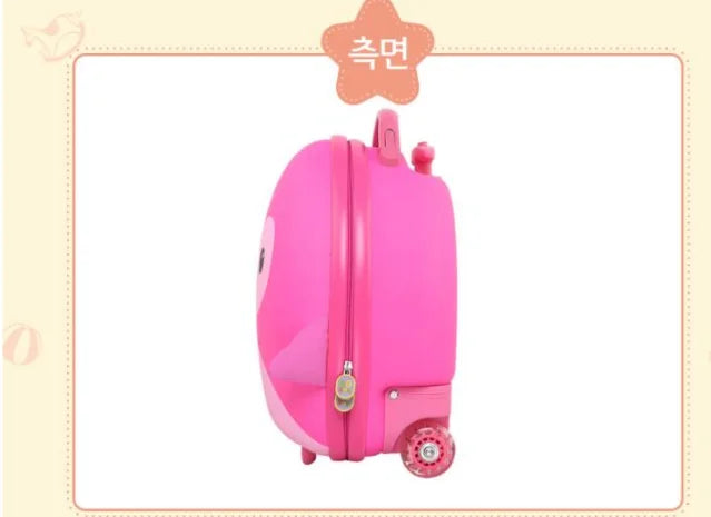 kids 16 inch rolling suitcase luggage sets with backpack trolley luggage suitcase for girls  wheels kids travel trolley suitcase