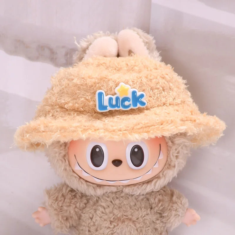17cm Cute Mini Plush Doll'S Clothes Outfit Accessories For Korea Kpop Exo Labubu Idol Dolls Skirt Hat Clothing DIY Kids Gift