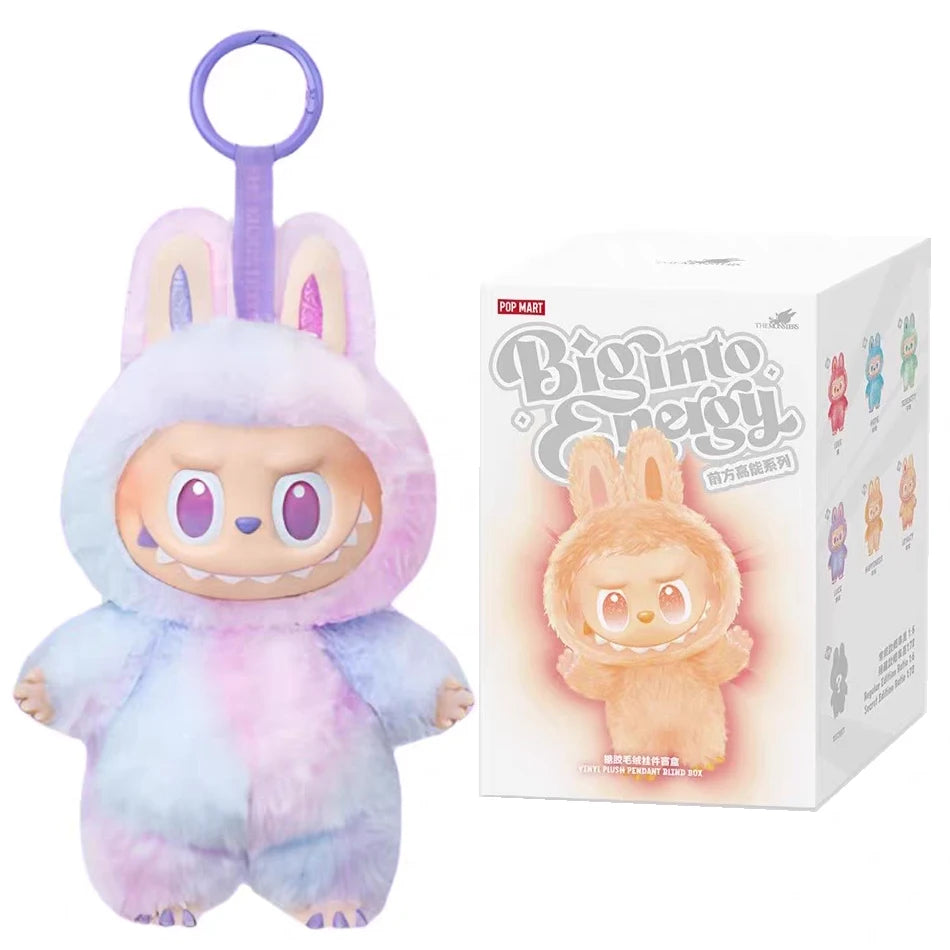 1-7pcs NEW abubu The Monsters V3 Series Blind Plush Box, Vinyl Base Toy, Animated Characters, Mysterious Surprise Box, Keychain