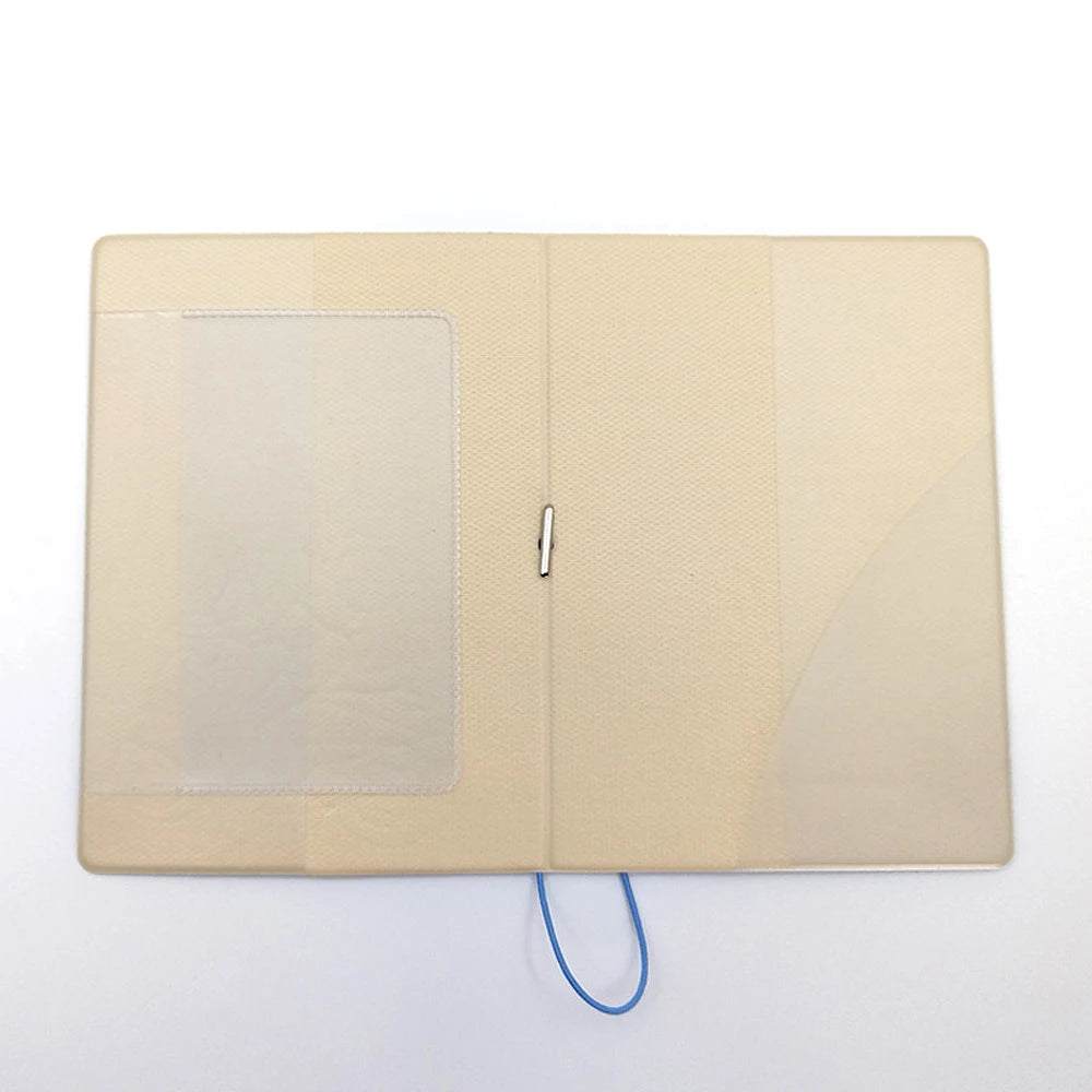New Cute Travel Passport Cover Creative Relief Pattern Passport Holder Girl Anti-lost Telescopic Rope Protective Passport Case