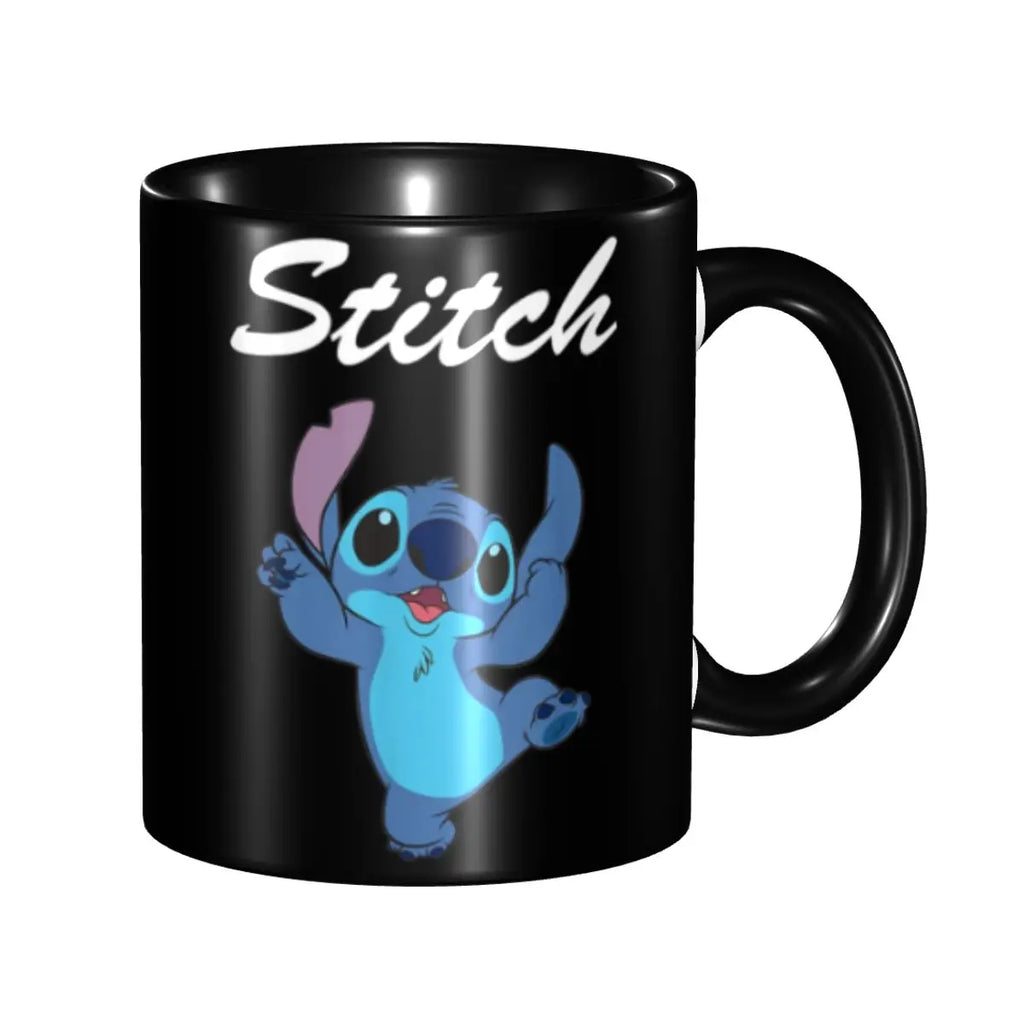 Stitch Mug Fun Coffee Cup Gift For Women Men