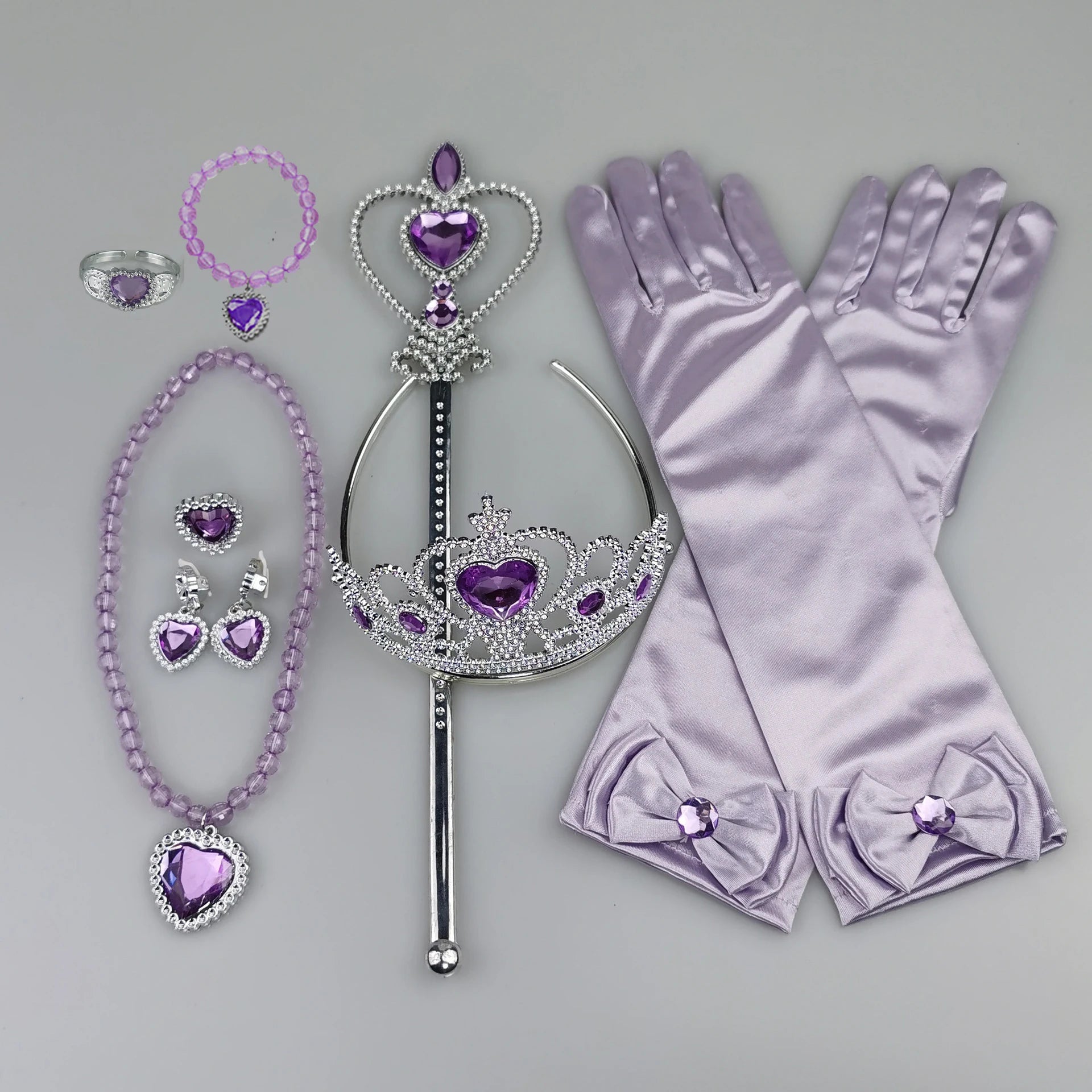 Girls Cosplay Elsa Anna Princess Crown Magic Wand Costume Headband Party Rhinestone Hair Bands For Kids Hairband Gifts Toys