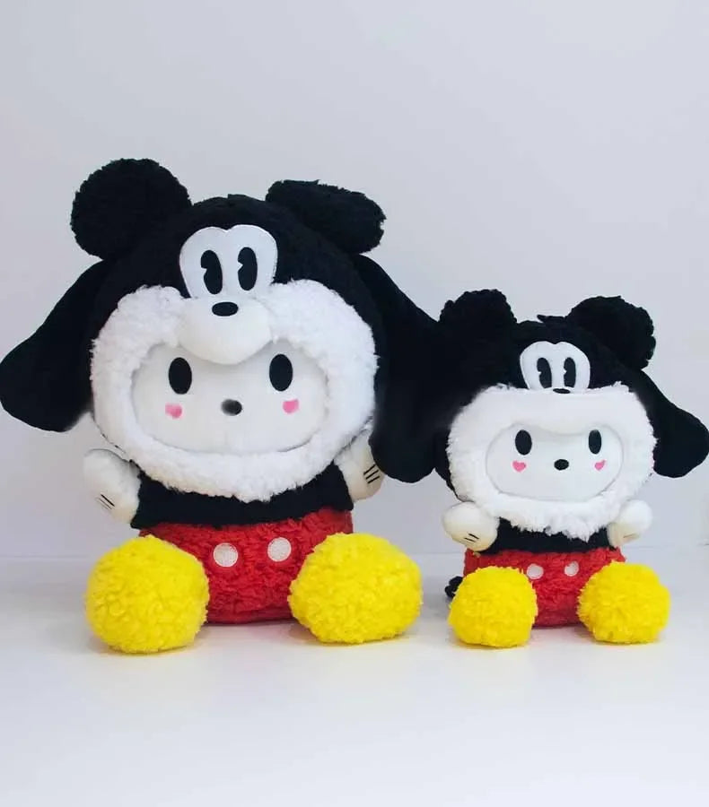 20cm Cute Plush Toys KT Cat Kuromi Cinnamoroll Dog Sanrio Child Plushies Stuffed Toy Stitch Pacha Dog Dolls Pillow birthday Gift