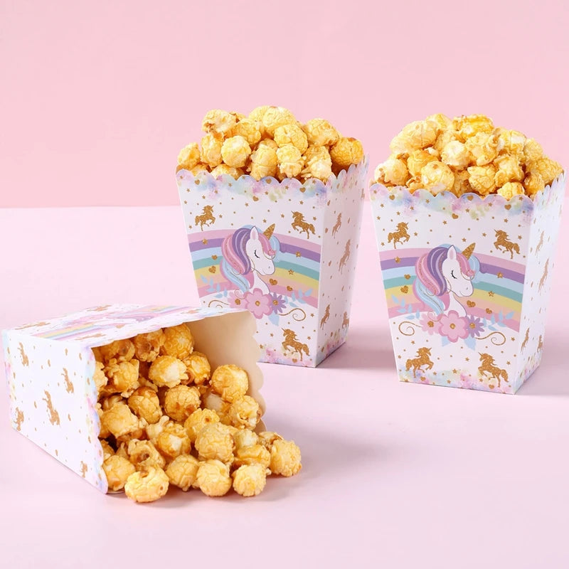 Unicorn Party Supplies Rainbow Unicorn Paper Plates Cups Napkin for Baby Shower First Girls Birthday Party Decorations