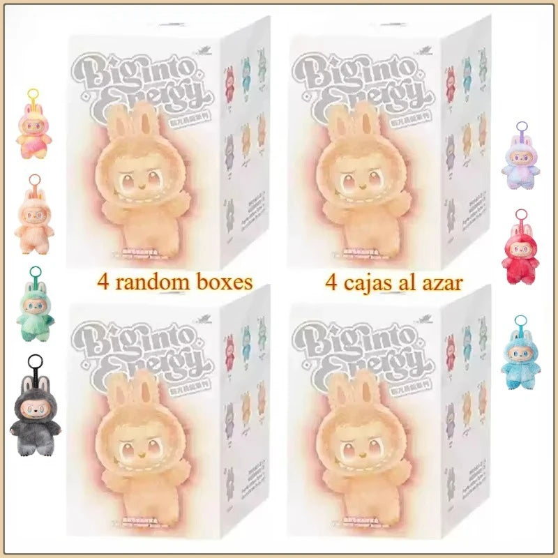 New Labubu Have A Seat Series BIG INTO ENERGY PVC Pendant Doll Model Kawaii The Monsters Blind Box Gift Labubu Macaron 3rd