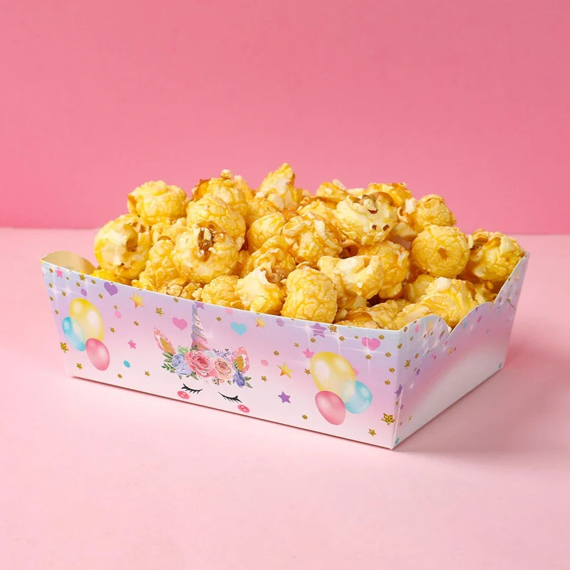 Unicorn Snack Boxes Rainbow Unicorn Birthday Party Decoration Wedding Girls Birthday Party Supplies  Baby Shower Decoration
