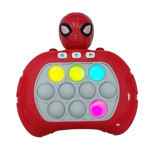 Sanrio Stitch Quick Push Bubbles Game Machine for Kids, Fun Whac-A-Mole Squeezer, Anti Stress Sensory Fidget Toy, New Gifts
