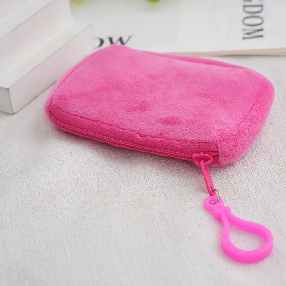 Lilo Stitch Kids Anime Plush Coin Purse Girls Boys Cute Mini Wallet Cartoon Moneybag Kids Storage Bag Pendant Birthday Gifts