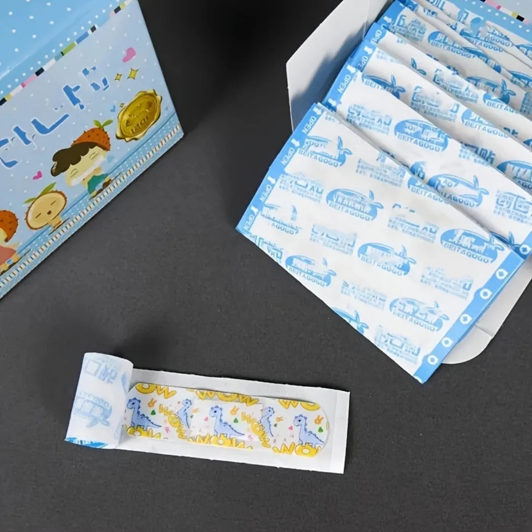 Cartoon Bandage Waterproof And Breathable Medical Transparent Wound Hemostasis Plaster, Foot Anti-friction Sticker