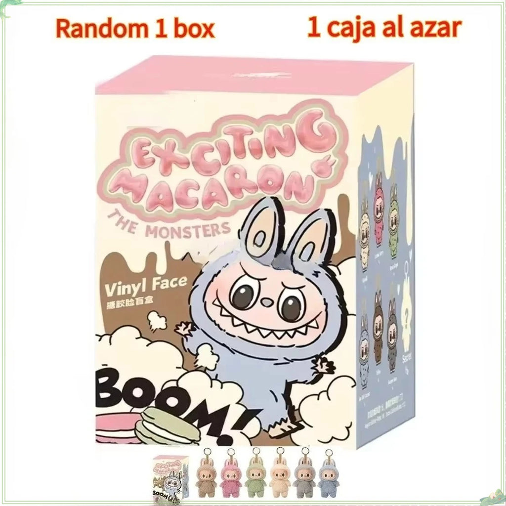 2025 New Labubu V3 Generation Series THE MONSTERS Have a Seat  Vinyl Face Plush Toy Series Blind Box Heartbeat Macaron 3rd