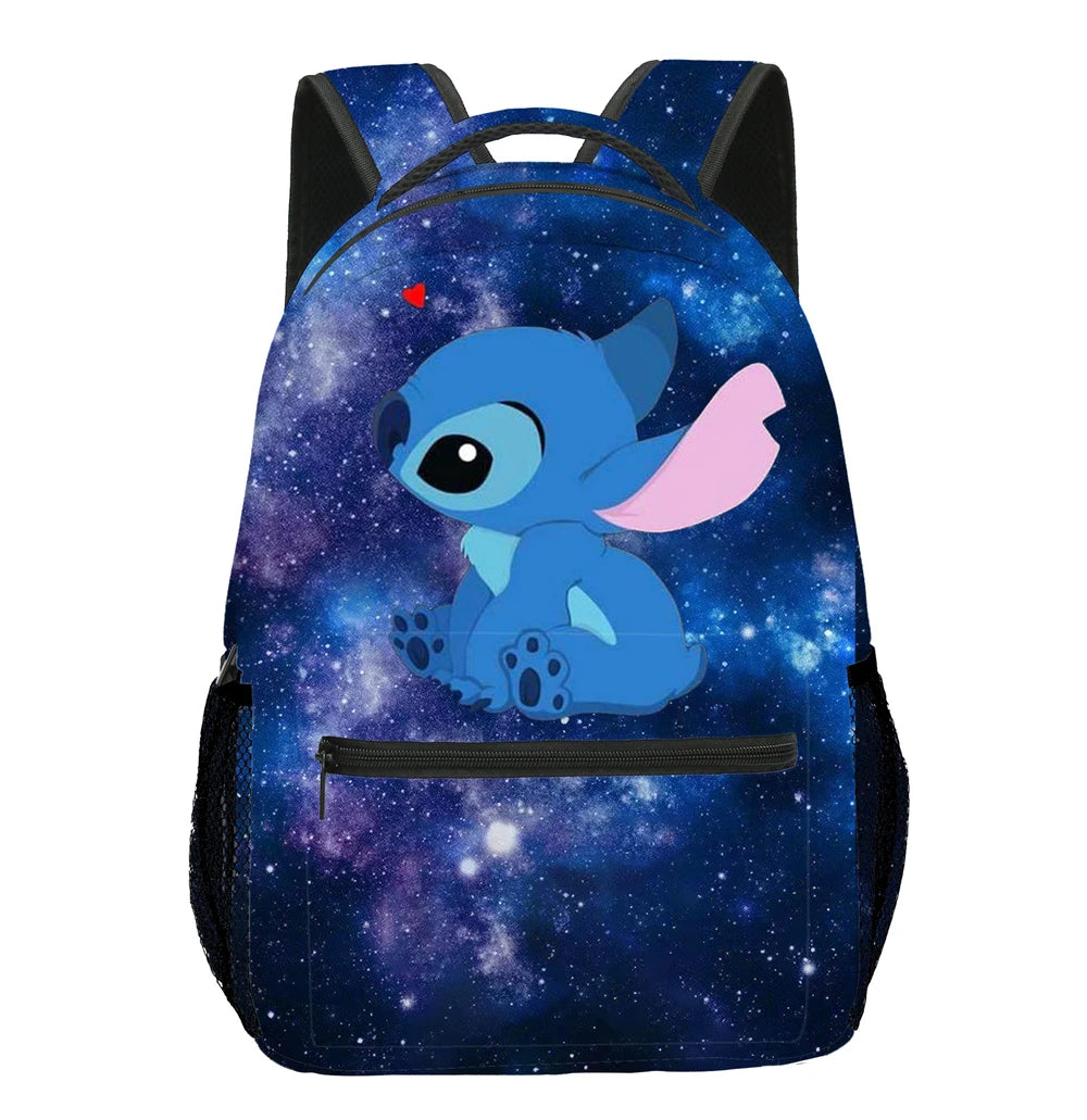 MINISO Lilo & Stitch Angel Cosplay Costume Backpack Computer School Bag Xmas Gift