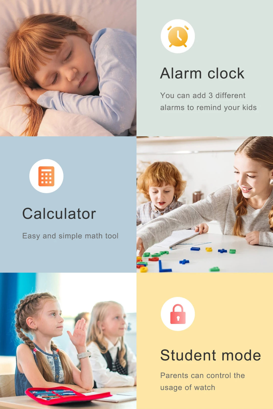 K26 Kids Smart Watch for Children GPS Positioning 4G Sim Card SOS Phone Call Waterproof Voice Video Monitoring 5Days HD Camera