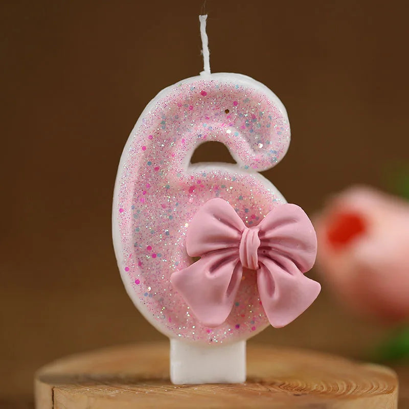 Sparklers Birthday Candle 1 Years Pink Unicorn Original Birthday Candles for Cake Blue Children's Birthday Candle