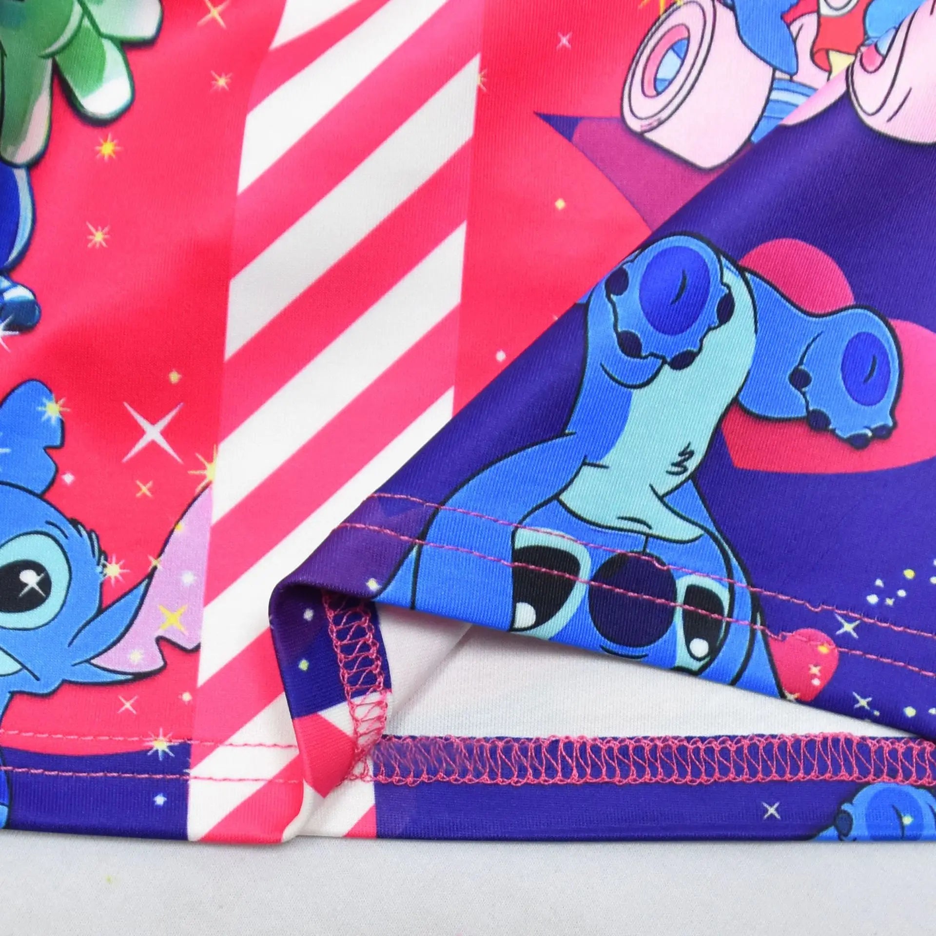 Lilo and Stitch Baby Girls Lilo Stitch Cosplay Princess Dress Kids Birthday Christmas Party Costume Summer Clothes Bow Sundress