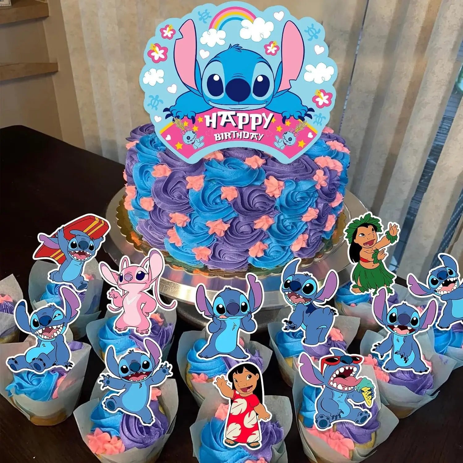 NEW Lilo And Stitch Birthday Party Decoration Tableware Balloon Cup Plate Banner Backdrop Lilo Stitch Theme Party Supplies Favor