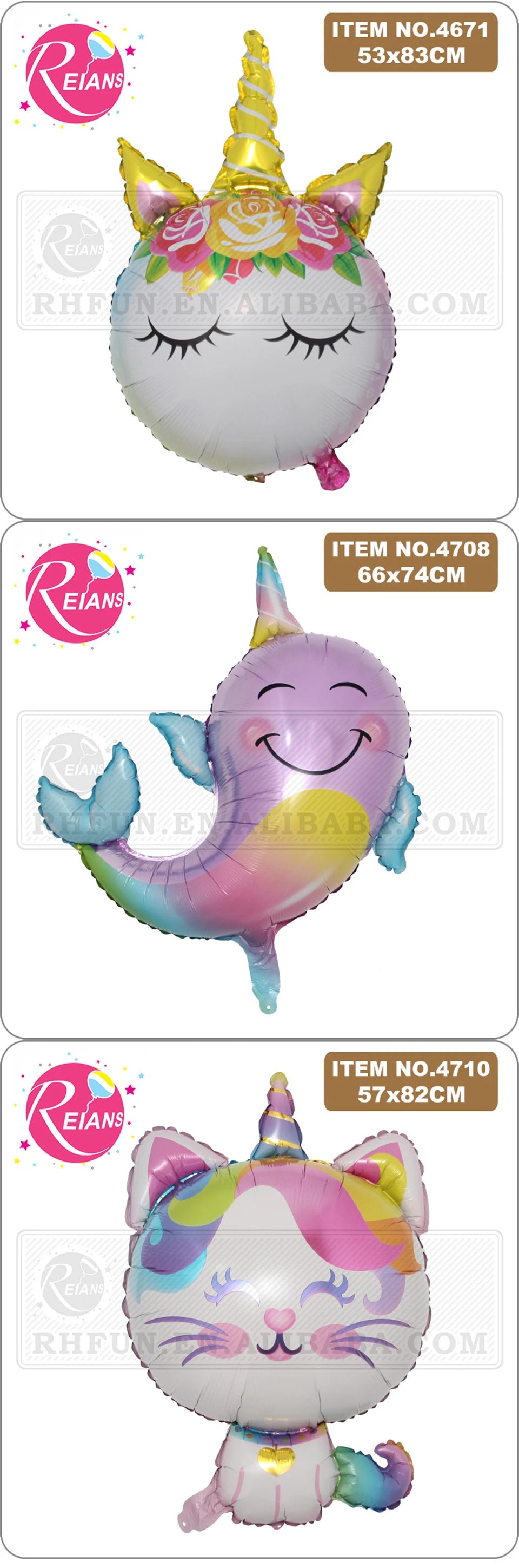 Wedding Decoration Eyelash Unicorn Cat whale Foil Ballon Happy Birthday Party decoration inflatable Balloon baby shower Toy