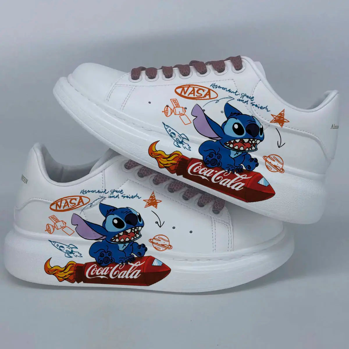 Lilo & Stitch Sneakers Kawaii Cartoon Stitch Shoes Little Monster Pattern Shoes Fashion Casual Sports Shoes
