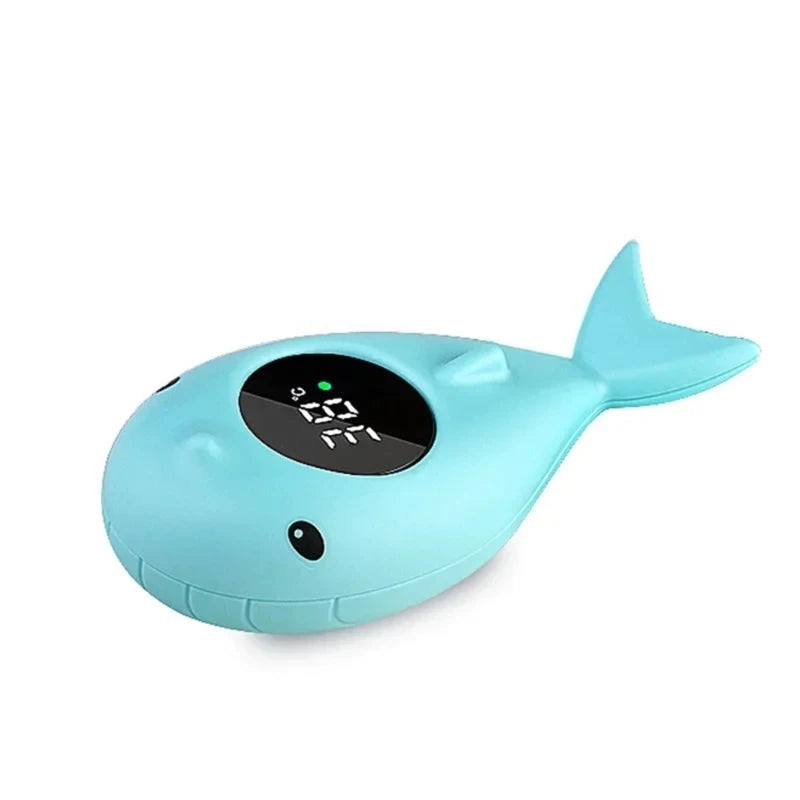 Cartoon Digital Thermometer LED Display Water Temperature Meter Safety Floating Toy for Kids Baby Bath Thermometer