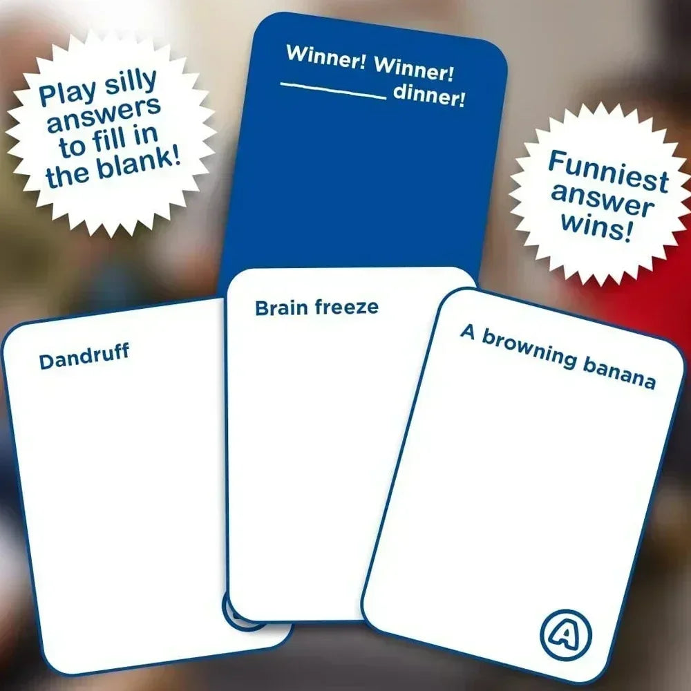 Kids Against Maturity Family Card Game Funny Question Answer Gift - Card Game board game