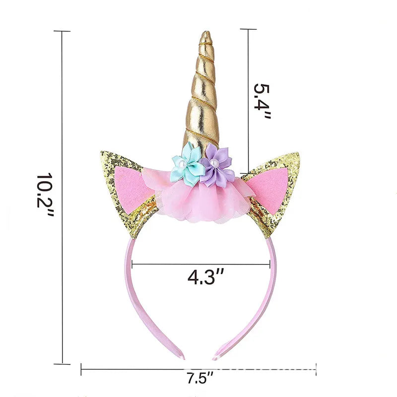 Cute Unicorn Theme Wings Rainbow Little Girls Angel Wings Baby Shower Kids Birthday Party Decoration Prom Performance Cosplay