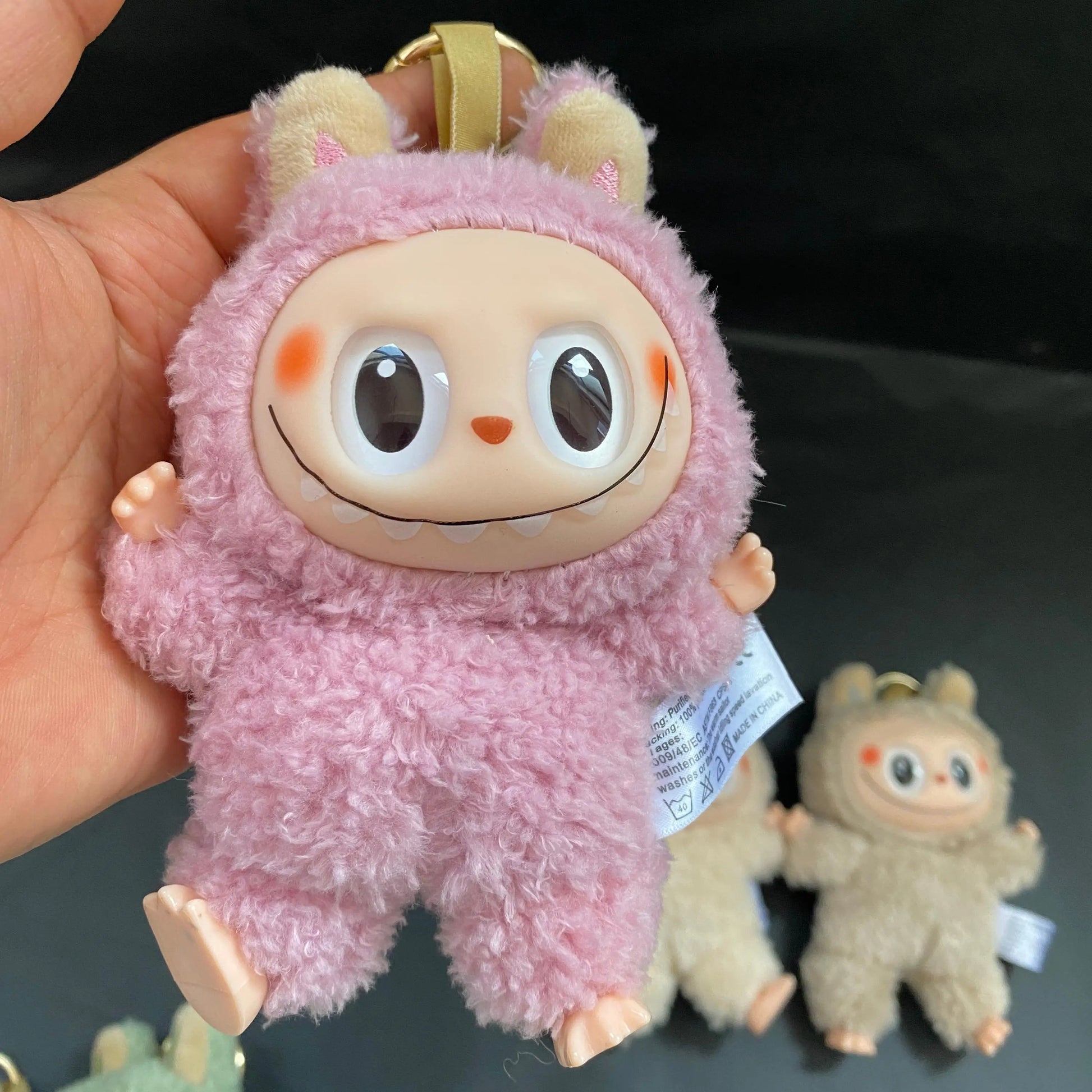 Macaron 2nd The Monsters Labubu Sitting Party Vinyl Plush Blind Box Decorative Surprise Box Doll Collection Decoration Gifts