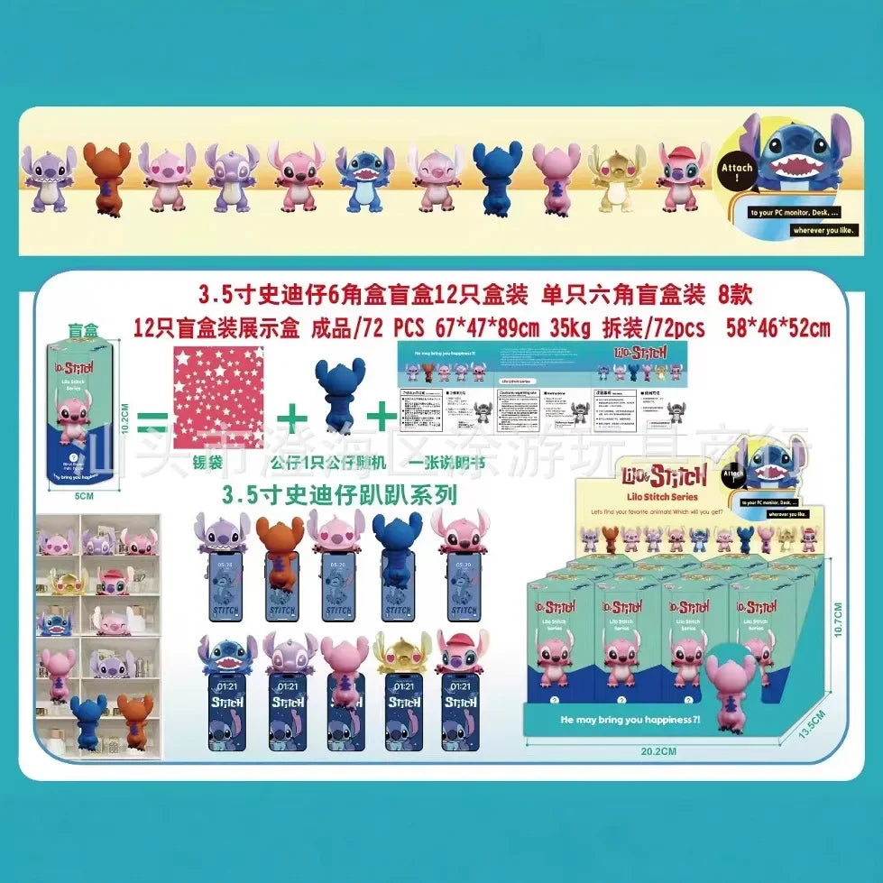 The Powerpuff Girls Season Sonny Angel Hippers Dreaming Animal Back Series Kuromi Stitch Season Action Amine Christmas Toys Gift