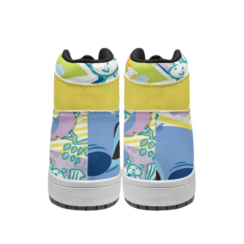 Lilo & Stitch Sneakers Kawaii Cartoon Stitch Shoes boys girls Little Monster Pattern Shoes Fashion Casual Sports Shoes