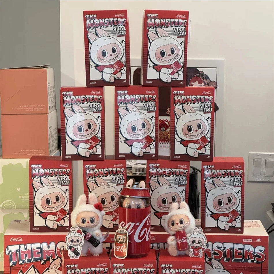 For Popmart Labubu The Monsters Serie Blind box Manga Figurine Collection Cute Doll Collect Desktop Decoration Birthday Gifts