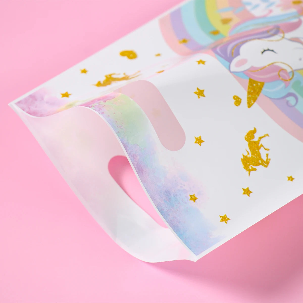 Unicorn Candy Hand Bags Unicorn Theme Birthday Party Decoration Kids Gift Packing Bag Baby Shower Girl Party Supplies Treat Bag