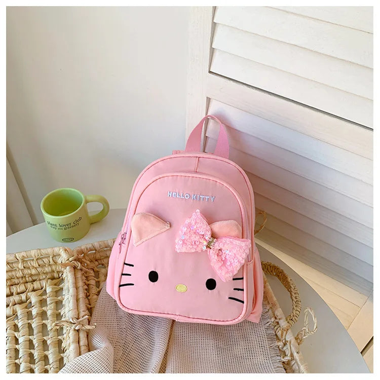 Sanrio Cinnamoroll Backpack Melody Crossbody Bag Kids Storage Backpack Travel Packsack Anime Peripheral Girls Holiday Gifts