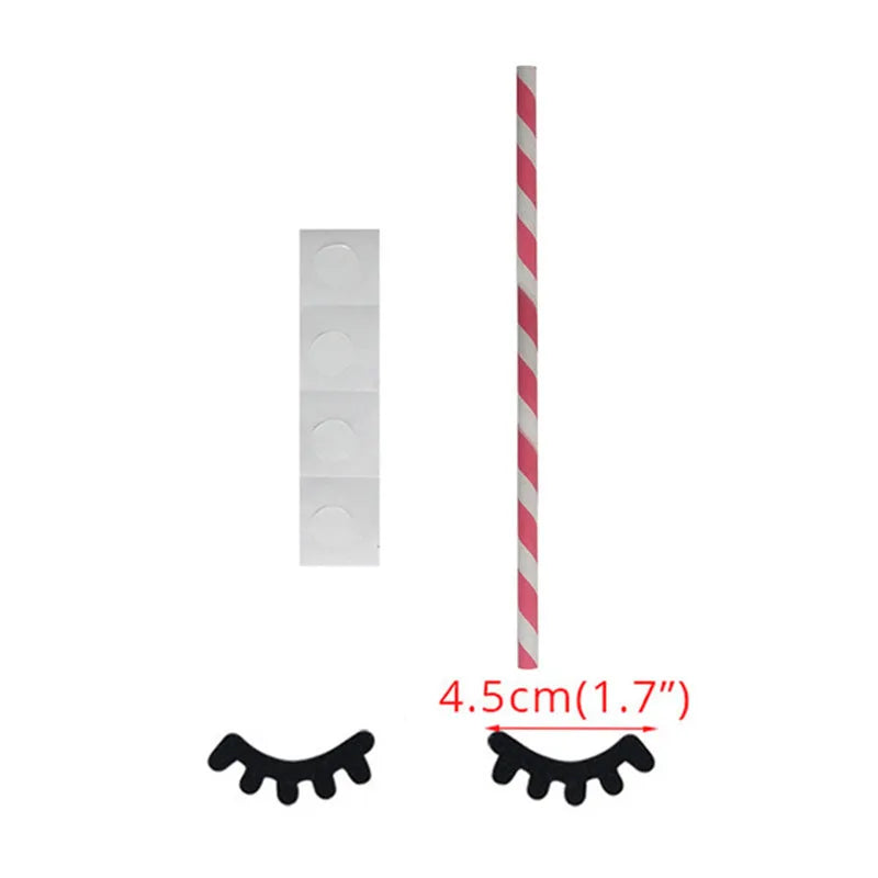 Unicorn Cake Toppers Rainbow Unicorn Horn Wings Girl Birthday Party DIY Decoration Cupcake Wrapper Unicorn Theme Party Supplies