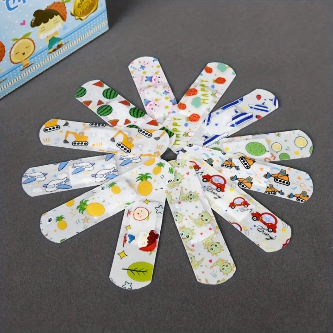 Cartoon Bandage Waterproof And Breathable Medical Transparent Wound Hemostasis Plaster, Foot Anti-friction Sticker