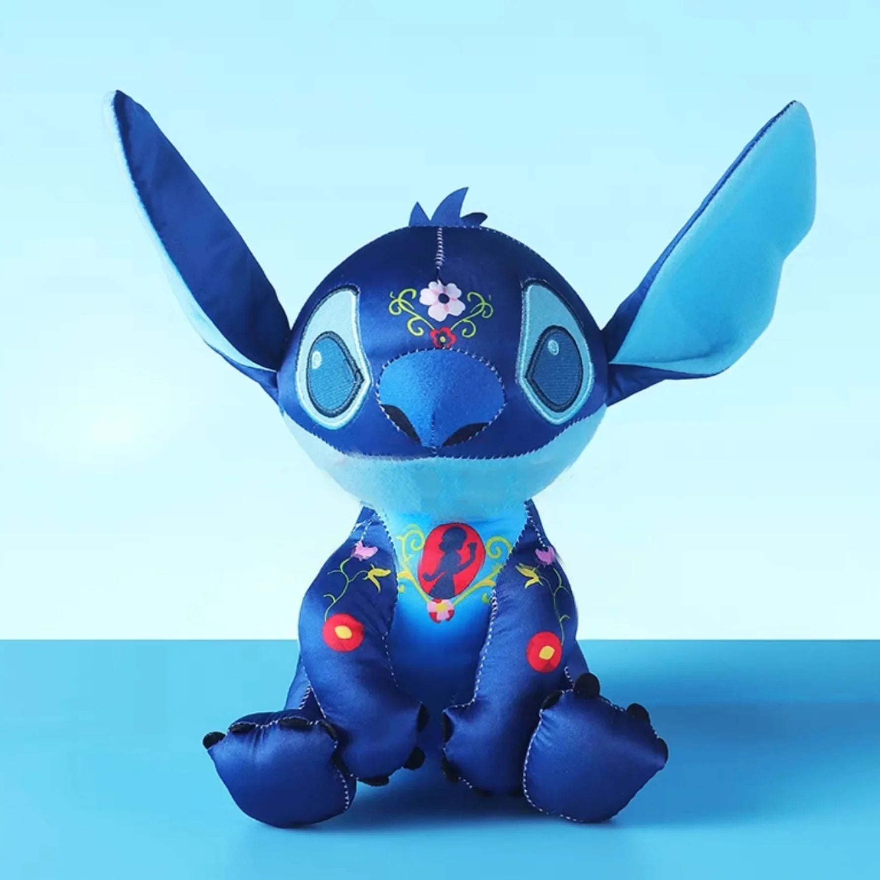 2024Disney 20cm Limited Edition Cloth Fleece Stich Colourful Stuffed Doll Cute Stitch Plush Anime Kid Birthday Gift Children Toy