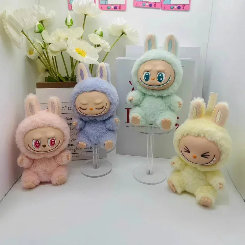 New Labubu Have A Seat Series BIG INTO ENERGY PVC Pendant Doll Model Kawaii The Monsters Blind Box Gift Labubu Macaron 3rd